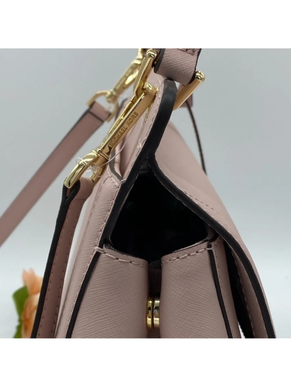 MICHAEL KORS TALIA LARGE TH SATCHEL BLOSSOM